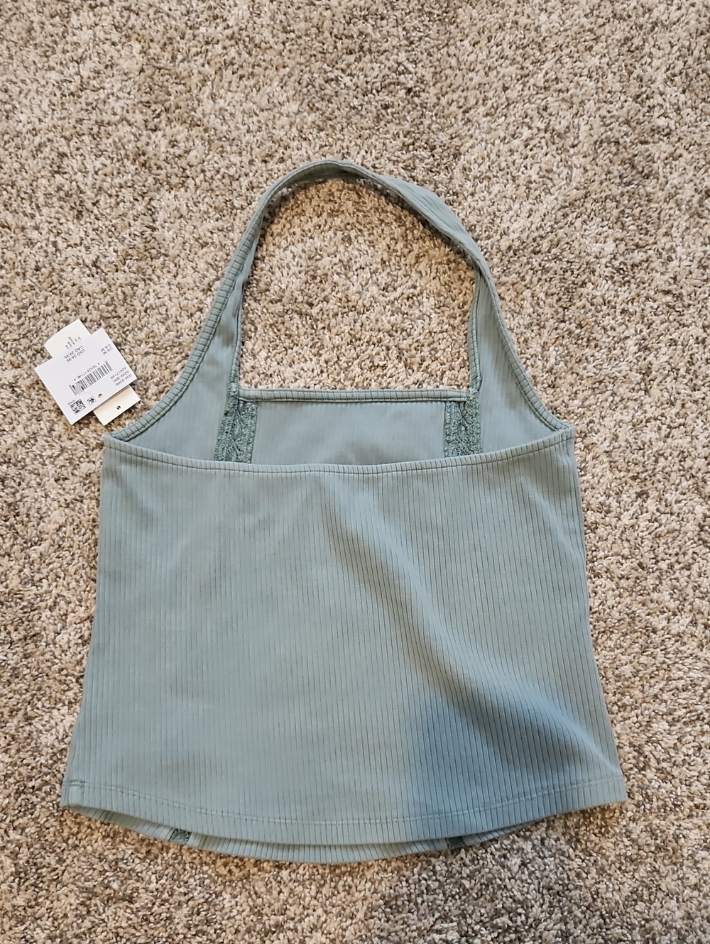 AE LACE HALTER TANK TOP - Picture 2 of 5